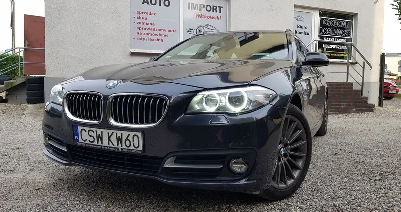 bmw świebodzin BMW Seria 5 cena 79990 przebieg: 95000, rok produkcji 2016 z Świebodzin